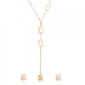 316 Stainless Steel Jewellry Set Minimalist Style Fashion Jewelry Necklaces
