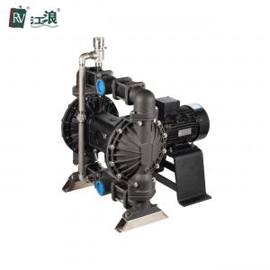 China 46.6 Gpm Electric Diaphragm Pump Mud Fuel Aluminum Long Wear Components supplier