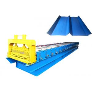 Self Locked Standing Seam Panel Machine , Strip Steel Standing Seam Roof Machine