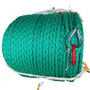 China Fishing Wire Combination Wire Rope 6 Strands 16mm With Steel Core supplier