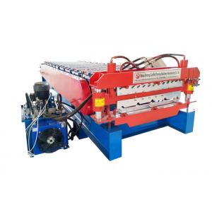 Customized Color Double Layer Roll Forming Machine Sprocket P-25.4 Roller Station 9-11