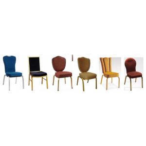 Iron Aluminium Dining Metal Banquet Chair For Hotel Restaurant