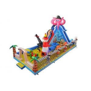China Commercial Grade Inflatable Fun City , Kids Pirate Ship Bounce House supplier