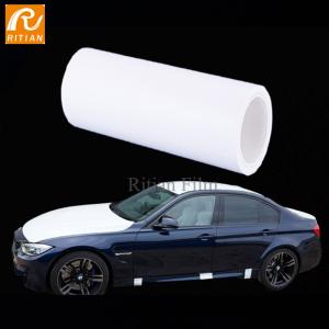 China Heat Resist Car Cover Painting Pre Taped PE Auto Protective Film For Transportation supplier
