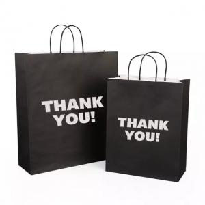 China 5KG Carry Recycled  Kraft Paper Bag With Twisted Handle supplier