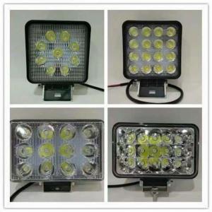 48w Excavators Spares 12V 24V Excavator Work Light For Truck Excavator Auto And Car