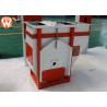 Ribber Fire Proofing Grain Bucket Elevator 2.2-15 Kw For Animal Feed Plant