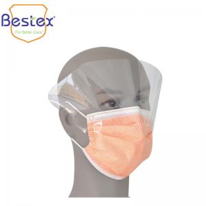 China Custom Medical En 14683 4ply Disposable Non Woven Face Mask supplier