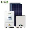 China 110/220V Output Voltage Hybrid Solar System with Pure Sine Wave Inverter and LCD Display wholesale