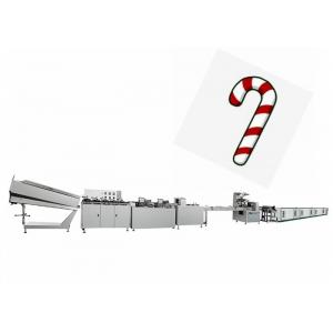 304 Stainless Steel Sweet Candy Cane Making Machine Capacity 200~360 Pieces / Min