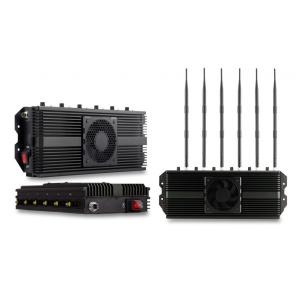 High Power Radio Frequency Blocker / Mobile Phone Jammer Adjustable