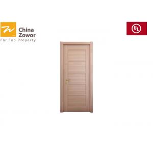 China BS Standard Painting Finish 90mins Fire Resistant Wooden Doors with Oak Wood Veneer supplier