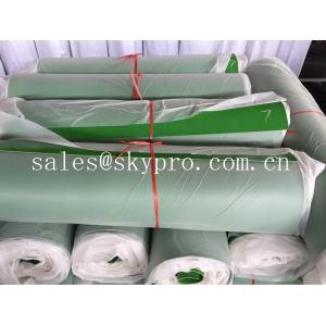 China Green red Flooring / gasket use thin 1mm 2mm rubber sheet roll wear resistant supplier