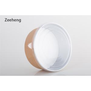 Disposable Thick Aluminium Containers Brown Paper Bowls For Cooking Baking Food