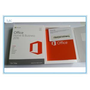 Versión completa dominante 2016 del producto de Microsoft Office para 1 venta al por menor sellada de la llave electrónica del mac nueva