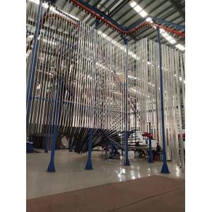 High Efficiency Vertical Powder Coating Line Surface Treatment Equipment