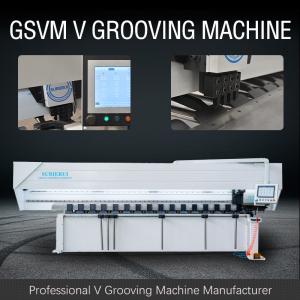 4000mm Sheet Grooving Machine Automatic V Grooving Machine Metal Furniture