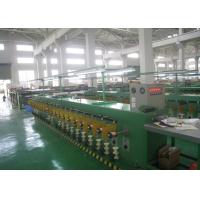 China Tube Tinned Annealed Copper Wire Tinning Machine 68Kw 300 Pay Off Bobbin on sale