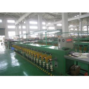 China Tube Tinned Annealed Copper Wire Tinning Machine 68Kw 300 Pay Off Bobbin supplier