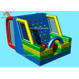 Waterproof Inflatable Sports Games Football Penalty Combine Climbing Wall For Adults