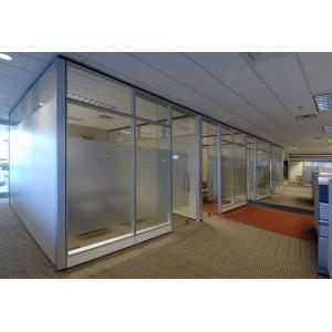 China Modern Office Space Partitions / Building Aluminium Frame Free Standing Office Partitions supplier