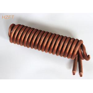 China Integral Copper / Cupronickel Condenser Coils As Heat Exchanger In Automotive And Machinery supplier