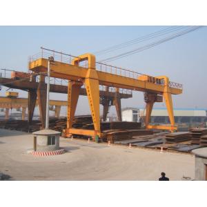 China Guindaste de pórtico manual da viagem do feixe dobro/120t - 32m - 22m/ supplier