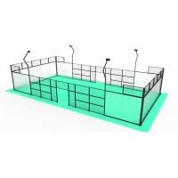 China Panoramic Padel Tennis Equipment For Outdoor Sport Game on sale