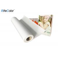 China Water Resistant Glossy Polyester Canvas Rolls For Art Printing 2 Inch / 3 Inch Roll Core on sale