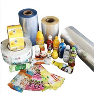 China Custom Printed Shrink Wrap Film 50mm-1200mm PVC Wrapping Roll supplier