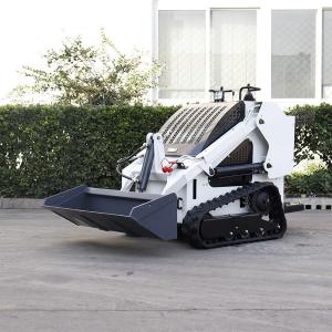China 17.2kw Mini Loader Machine Disesel Crawler Micro Skid Steer Loader With Big Flow Hydraulic Valve supplier
