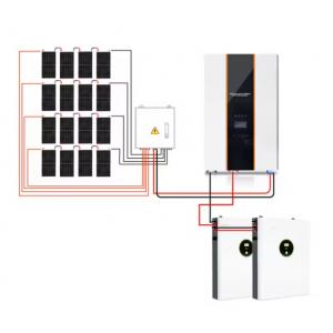 Hot Sale Smart BMS10kva 10kw 48V Complete Solar Battery Kit Home Use Solar Energy System