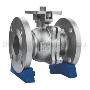 China Wcb/CF8/CF8m/CF3m/CF3 Pneumatic Ball Valve with Electric Driving Mode and Floating Ball supplier