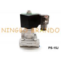 China 1/2'' High Temperature Stainless Steel Steam Solenoid Valve 24V 220V on sale