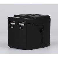 China 100-240 Vac Voltage Universal Travel Adapter With Usb Port on sale