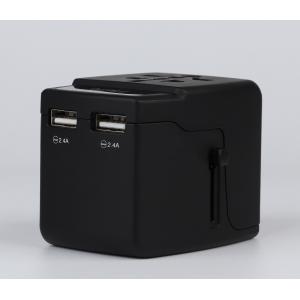 China 100-240 Vac Voltage Universal Travel Adapter With Usb Port supplier