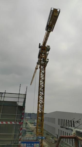 2022 Zoomlion Flat Top Tower Crane 7025-12 Car Type Moving and Moving Type