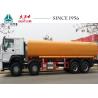 HOWO 8X4 Mobile Water Tank Truck Tank Top Roll Protection For Vehicle Safety