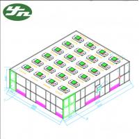 China ISO 6 Clean Booth Room SS304 Frame Acrylic Wall 99.999% Efficiency For Canadian Nutrition on sale