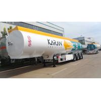 China 45000 Liters Fuel Tank Semi Trailer Mechanical Suspension on sale