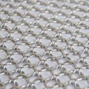 China Resistencia a la corrosión de la malla de anillos metálicos para diseño arquitectónico wholesale