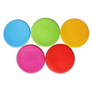 China Dog Frisbee Silicone Pet Toy Silicone Frisbee Throwing Training Silicone Flying Disc supplier
