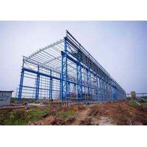 China Portal Frame Prefabricated Steel Structure Warehouse Fabrication Engineer Design supplier