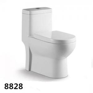 China India & Middle East Bathroom Ceramic 200/250/300mm Roughing-in Washdown One-piece Toilet supplier