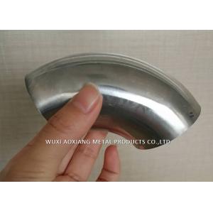 China 304 DN 32 40 Bright Finish Stainless Steel Pipe Fittings For Stairs Application wholesale