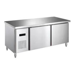 China Fan Cooling Stainless Steel Under Counter Fridge With CE 1.2m 1.5m 1.8m supplier