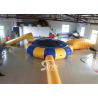 China 5 mts Dia. kids N adults inflatable water trampoline with springs available combined with blob, slide N log wholesale