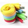 1M Colorful USB Noodle Cable, USB Date Charger For Sumsung
