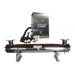 High flow SUS304 / 316L UV Disinfection system for cosmetics & electronics