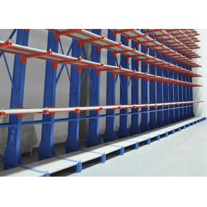 High Load Capacity Logistics Storage Double Side Cantilever Racking For Cars Pipe